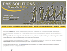 Tablet Screenshot of pmssolutions.it